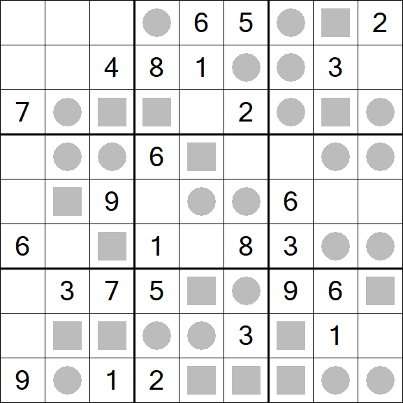 Even-Odd Sudoku - Medium