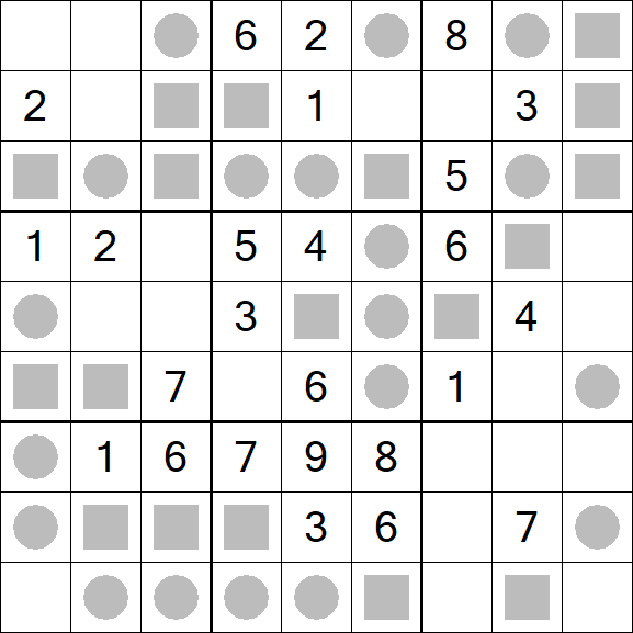 Even-Odd Sudoku - Medium