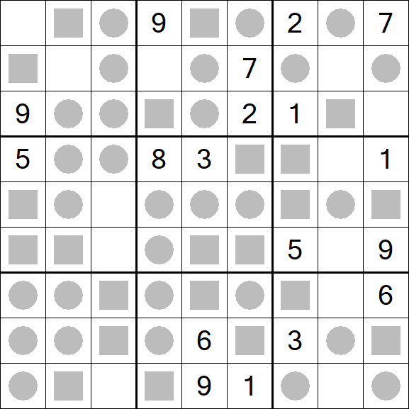 Even-Odd Sudoku - Medium