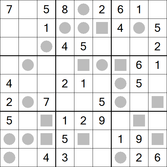 Even-Odd Sudoku - Medium