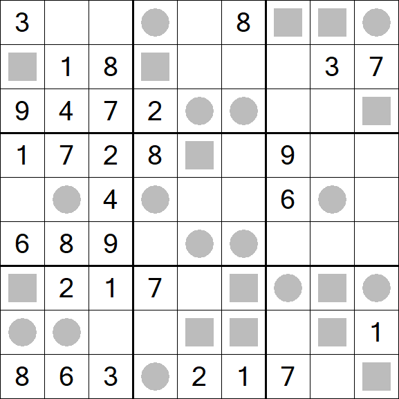 Even-Odd Sudoku - Medium
