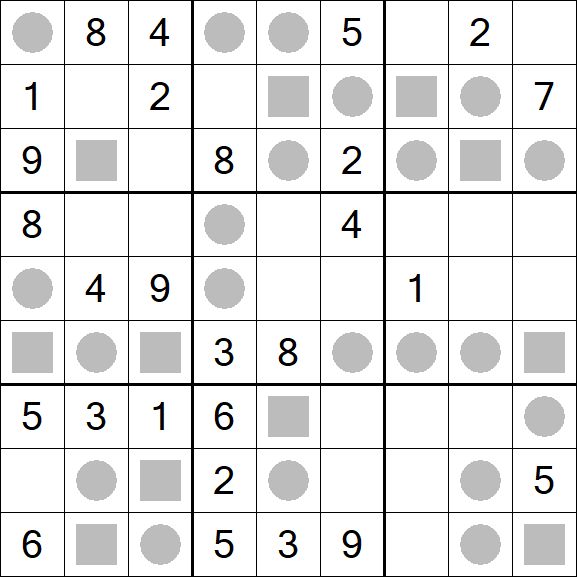 Even-Odd Sudoku - Medium