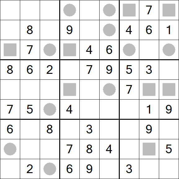 Even-Odd Sudoku - Medium