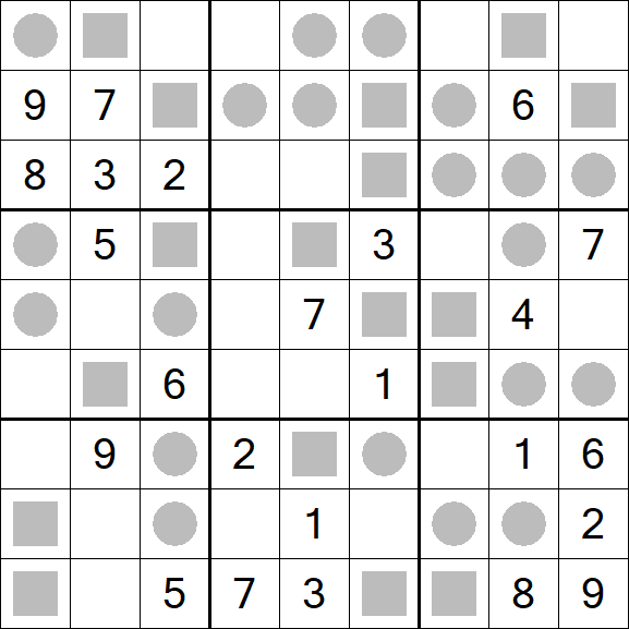 Even-Odd Sudoku - Medium