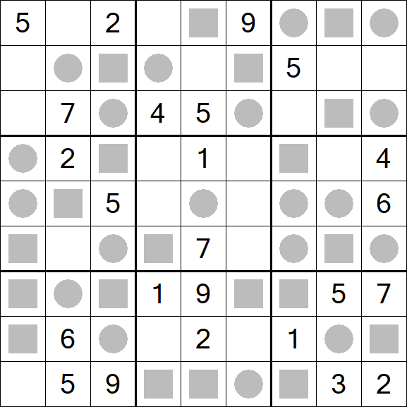 Even-Odd Sudoku - Medium