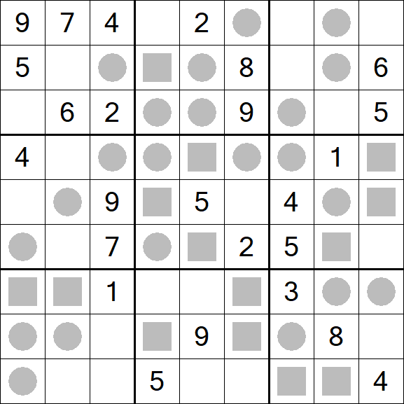 Even-Odd Sudoku - Medium
