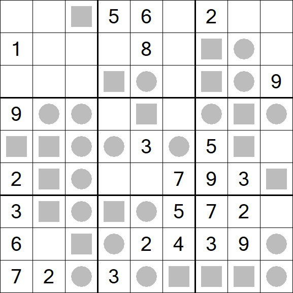 Even-Odd Sudoku - Medium