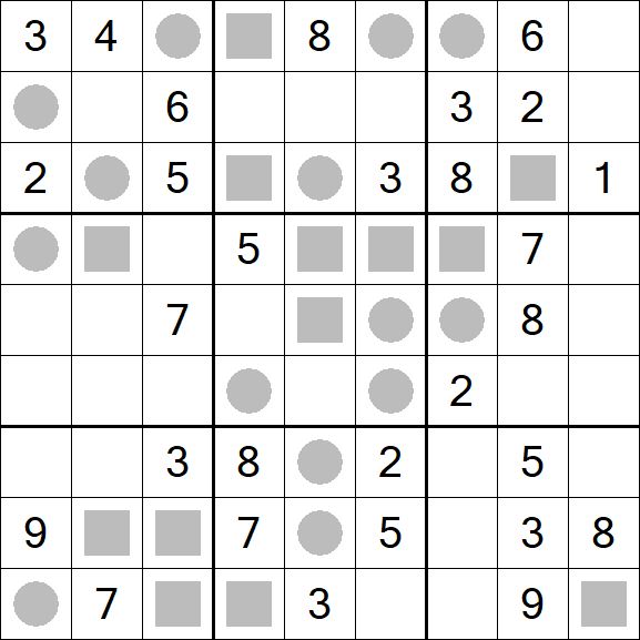 Even-Odd Sudoku - Medium