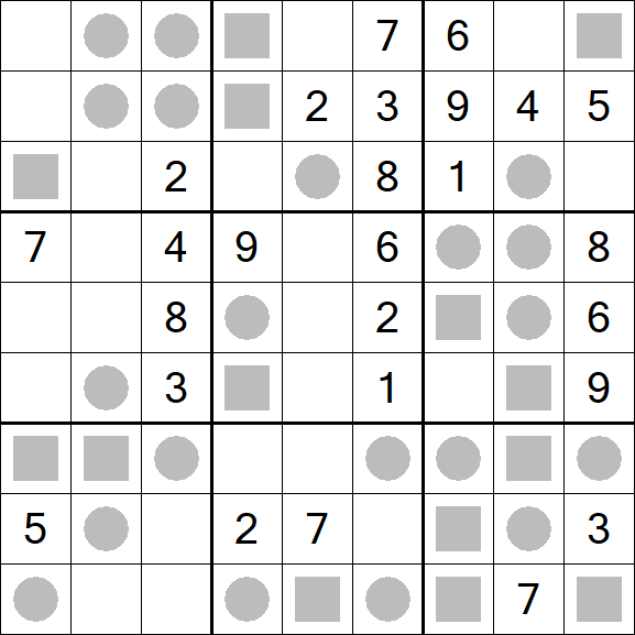 Even-Odd Sudoku - Medium