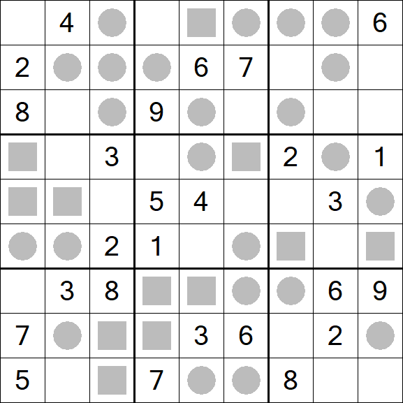 Even-Odd Sudoku - Medium