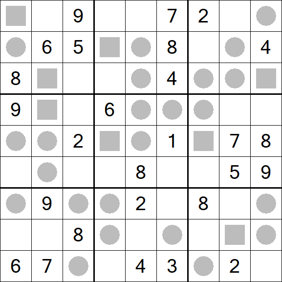 Even-Odd Sudoku - Medium