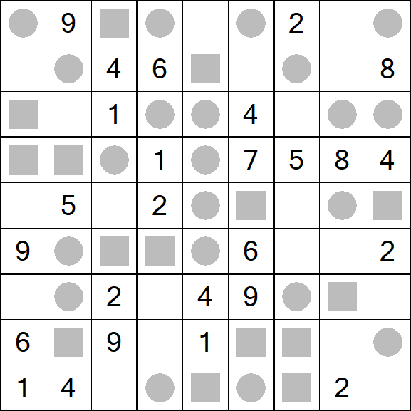 Even-Odd Sudoku - Medium