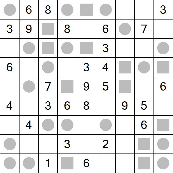 Even-Odd Sudoku - Medium