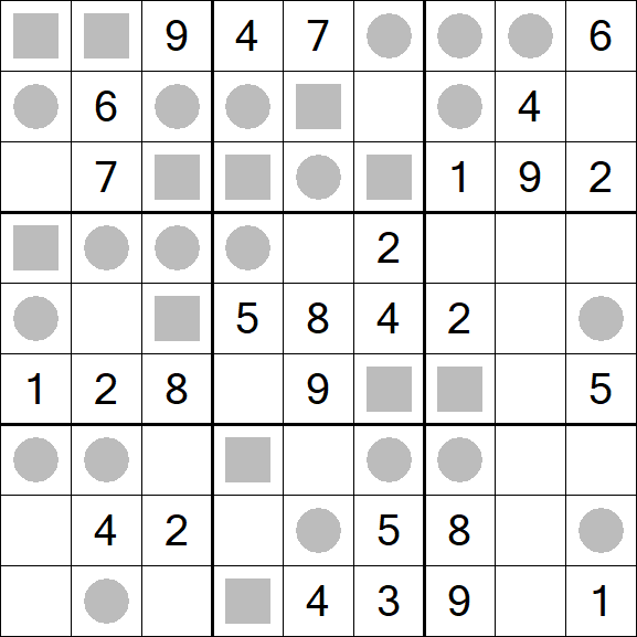 Even-Odd Sudoku - Medium