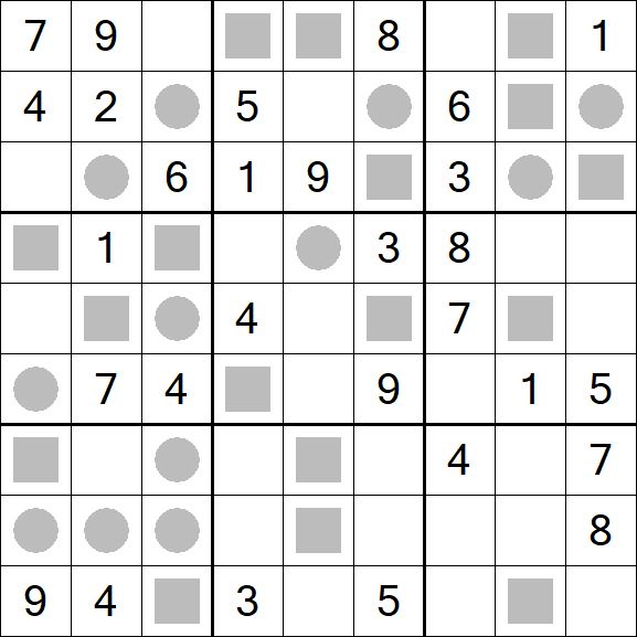 Even-Odd Sudoku - Medium