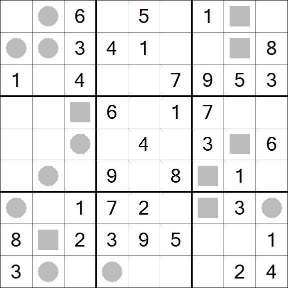 Even-Odd Sudoku - Medium