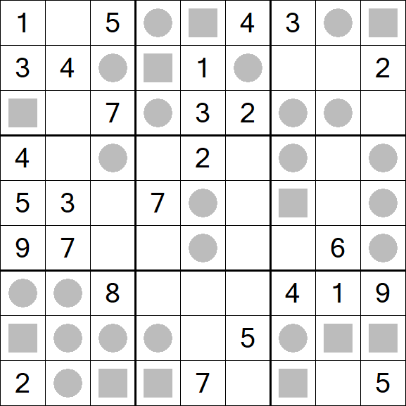 Even-Odd Sudoku - Medium