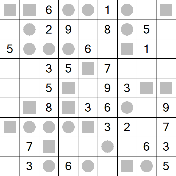 Even-Odd Sudoku - Medium