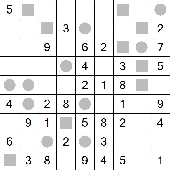 Even-Odd Sudoku - Medium