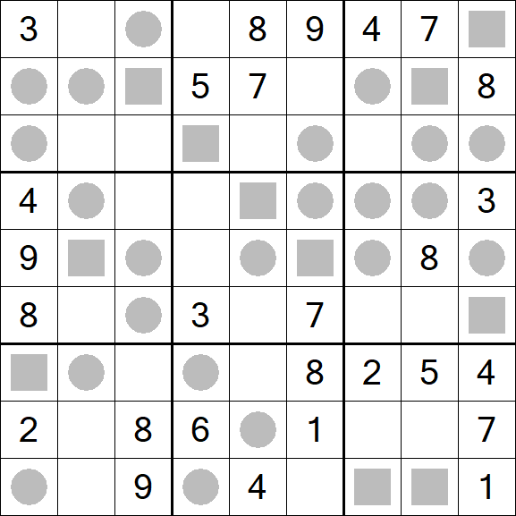 Even-Odd Sudoku - Medium
