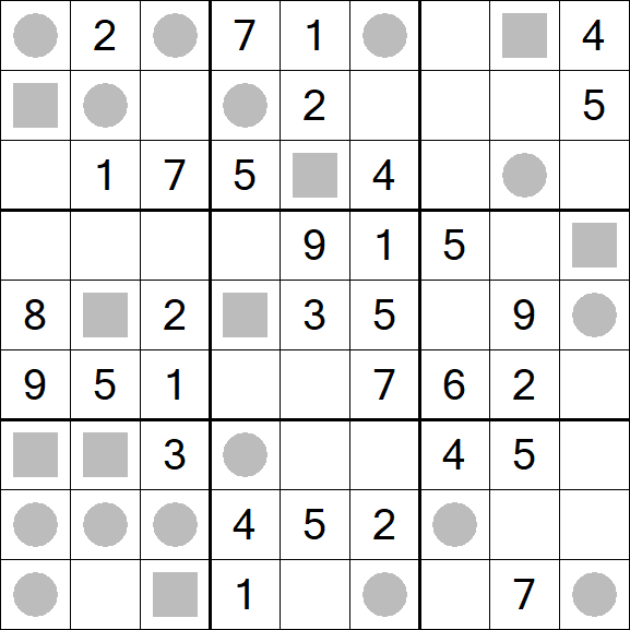 Even-Odd Sudoku - Medium