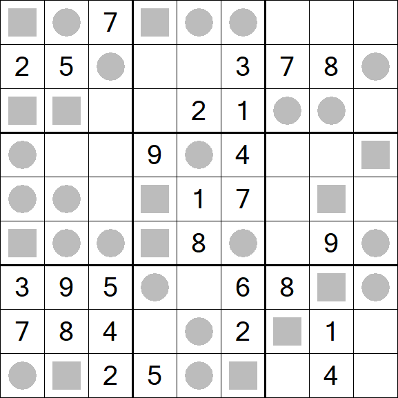 Even-Odd Sudoku - Medium
