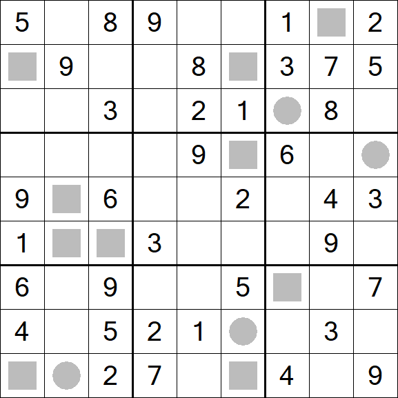 Even-Odd Sudoku - Medium