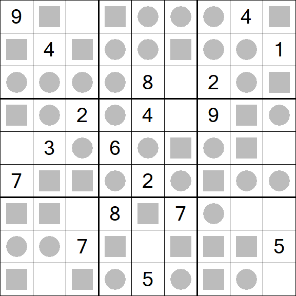 Even-Odd Sudoku - Medium