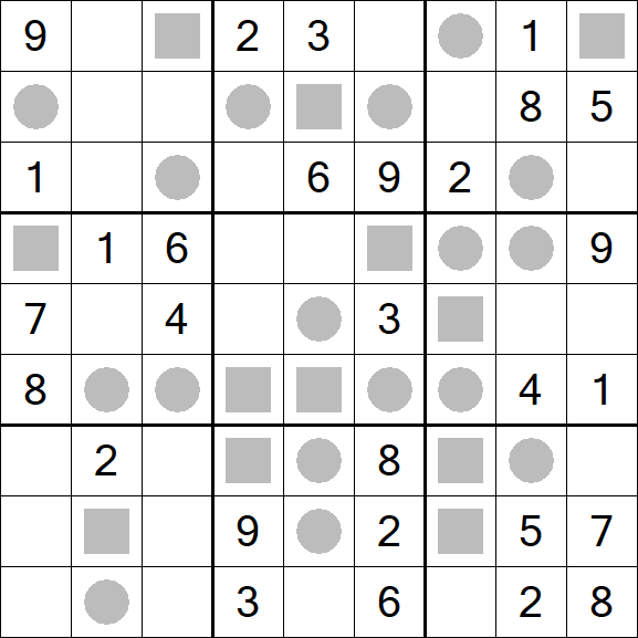 Even-Odd Sudoku - Medium
