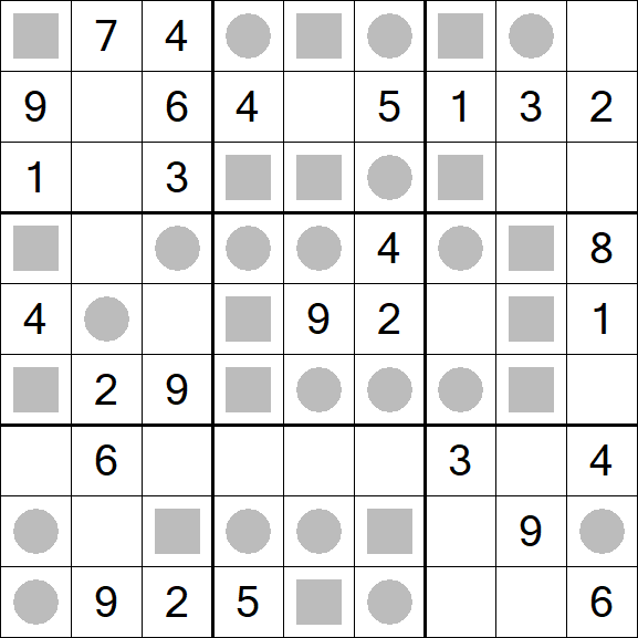 Even-Odd Sudoku - Medium