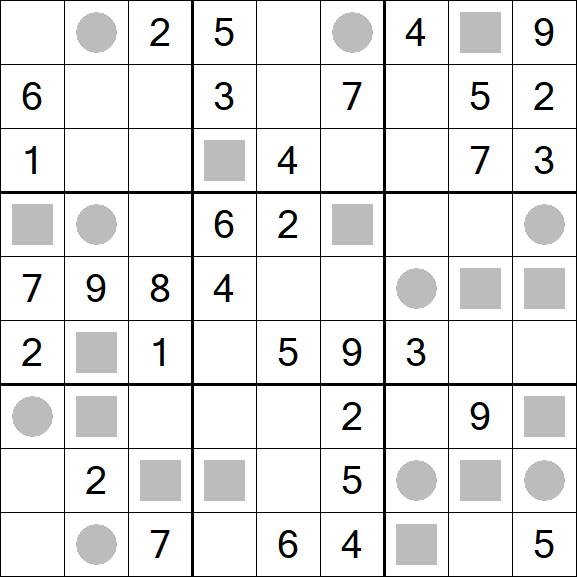 Even-Odd Sudoku - Medium
