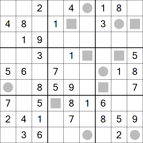 Even-Odd Sudoku - Medium