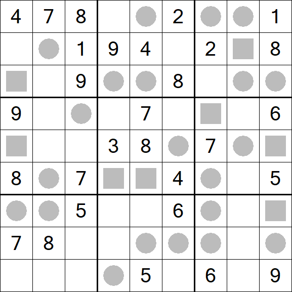 Even-Odd Sudoku - Medium
