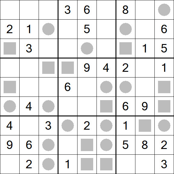 Even-Odd Sudoku - Medium