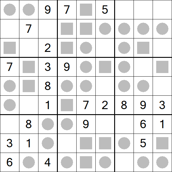 Even-Odd Sudoku - Medium