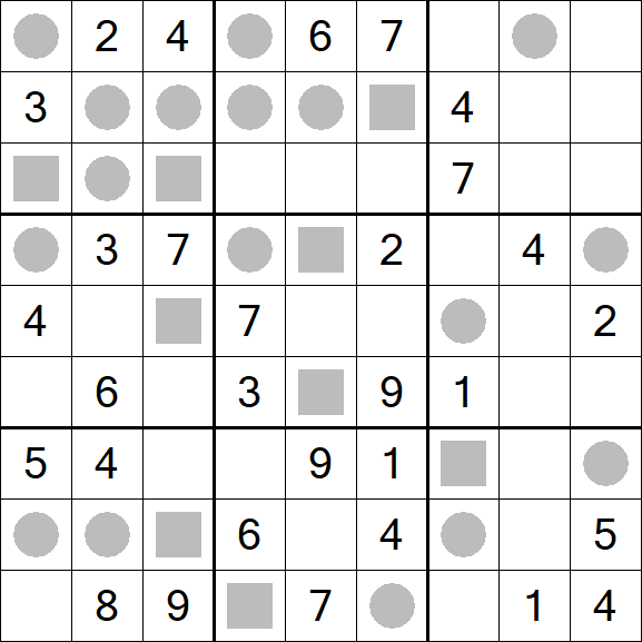 Even-Odd Sudoku - Medium