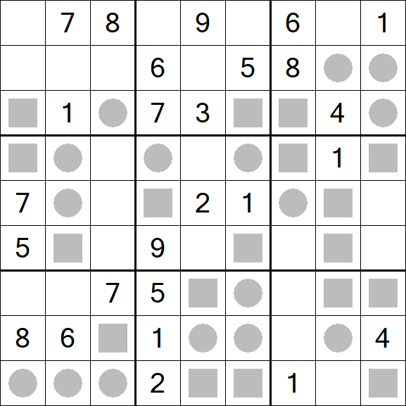 Even-Odd Sudoku - Medium