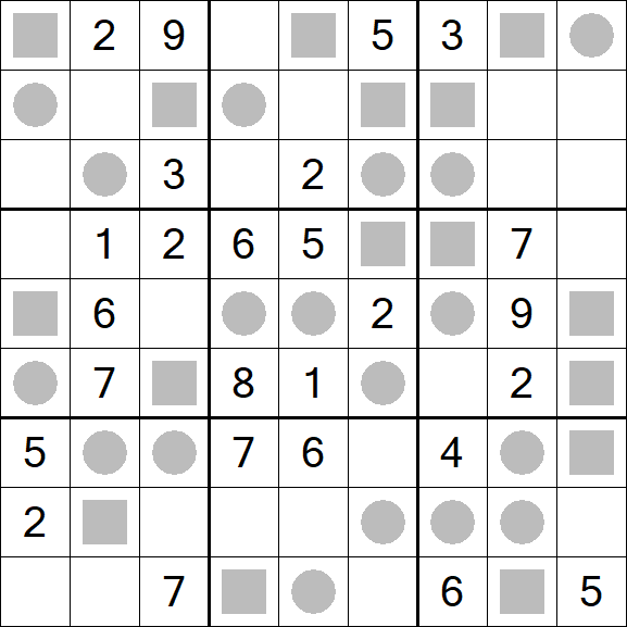 Even-Odd Sudoku - Medium