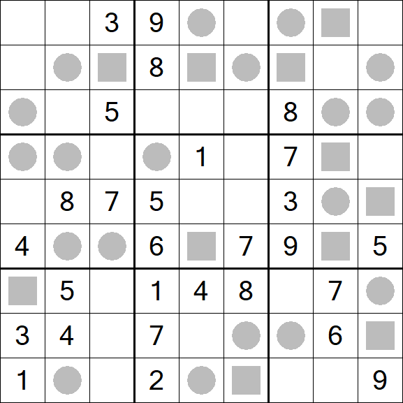 Even-Odd Sudoku - Medium