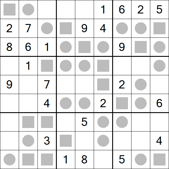 Even-Odd Sudoku - Medium