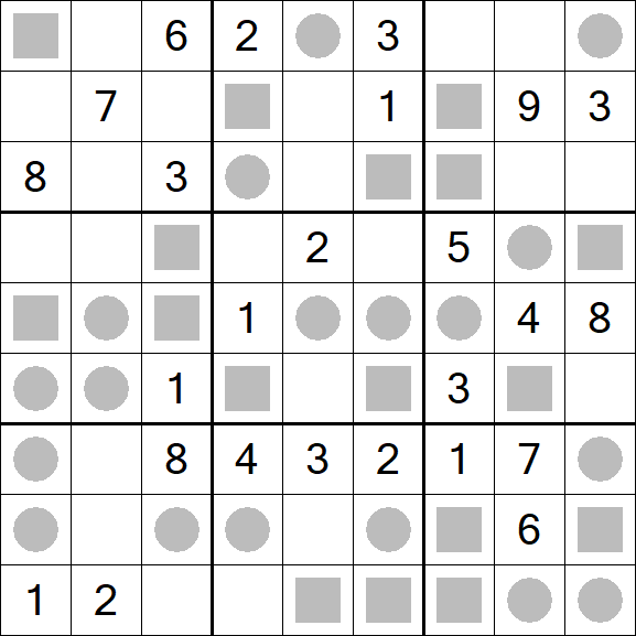 Even-Odd Sudoku - Medium