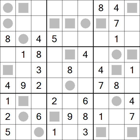Even-Odd Sudoku - Medium