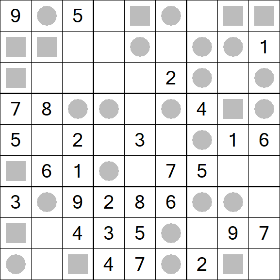 Even-Odd Sudoku - Medium