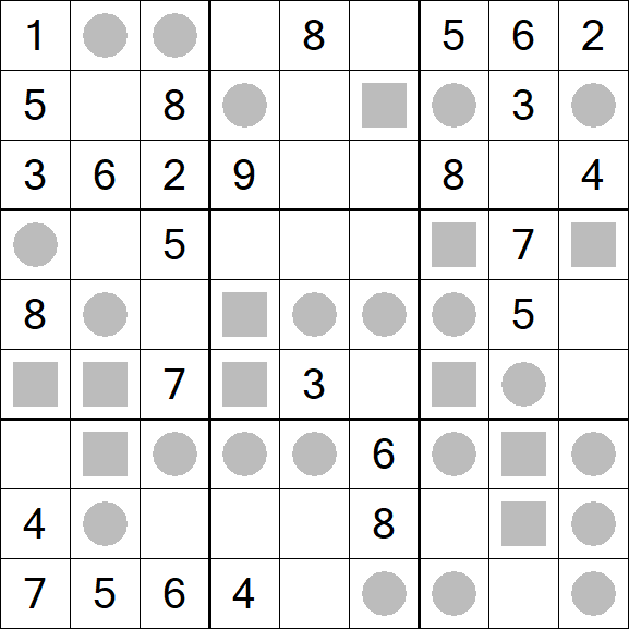Even-Odd Sudoku - Medium