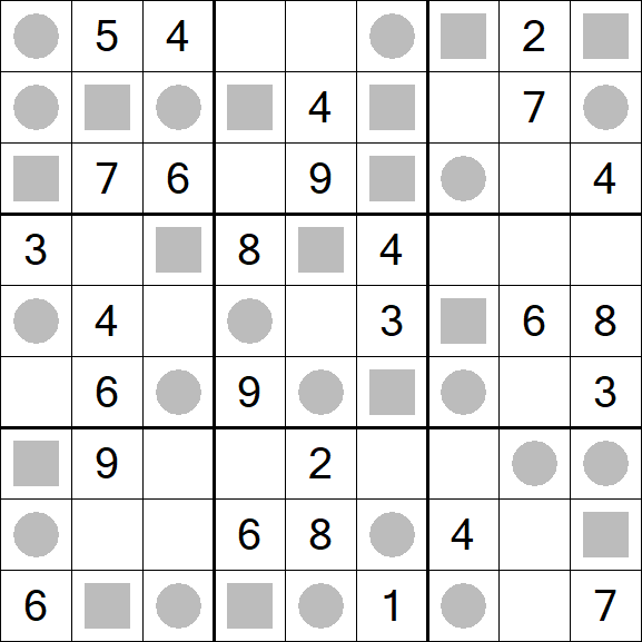 Even-Odd Sudoku - Medium
