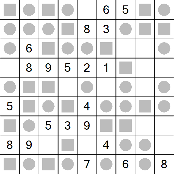 Even-Odd Sudoku - Medium