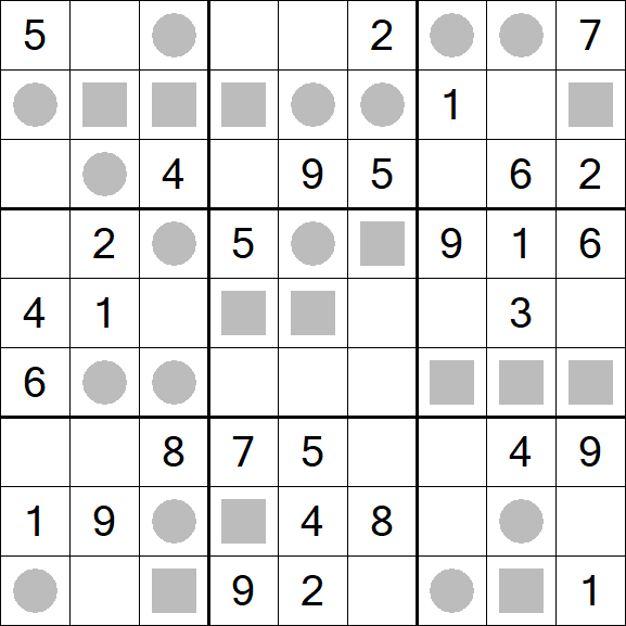 Even-Odd Sudoku - Medium