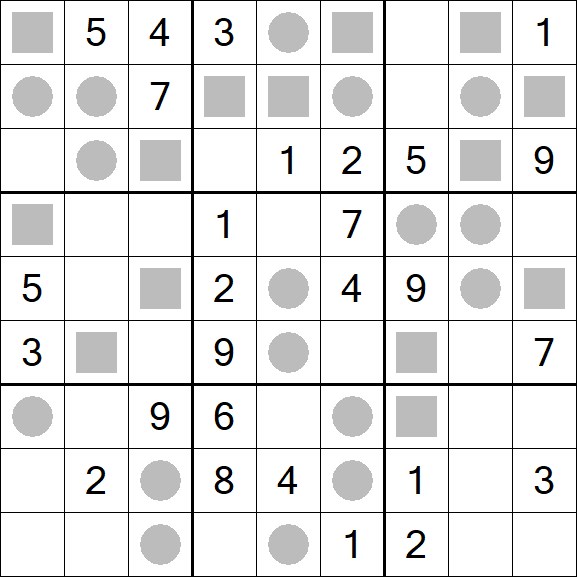 Even-Odd Sudoku - Medium