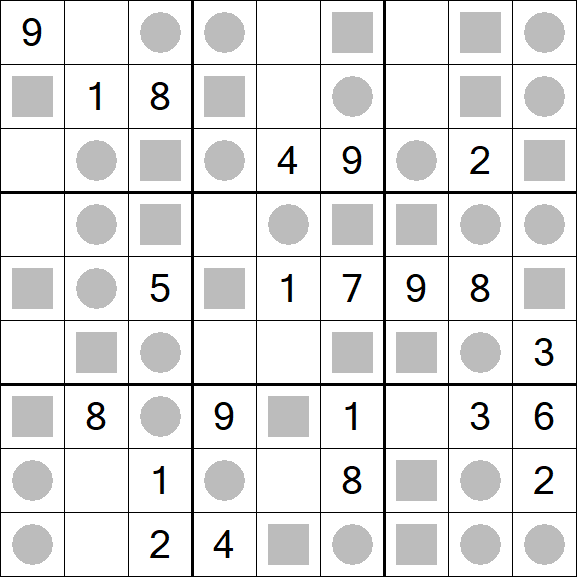 Even-Odd Sudoku - Medium