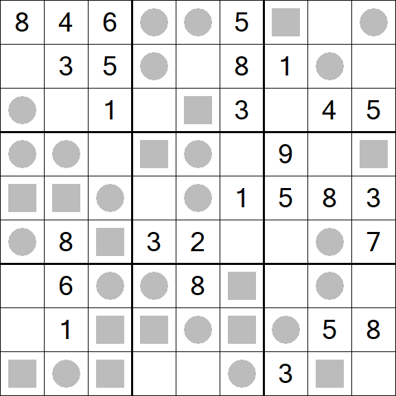 Even-Odd Sudoku - Medium